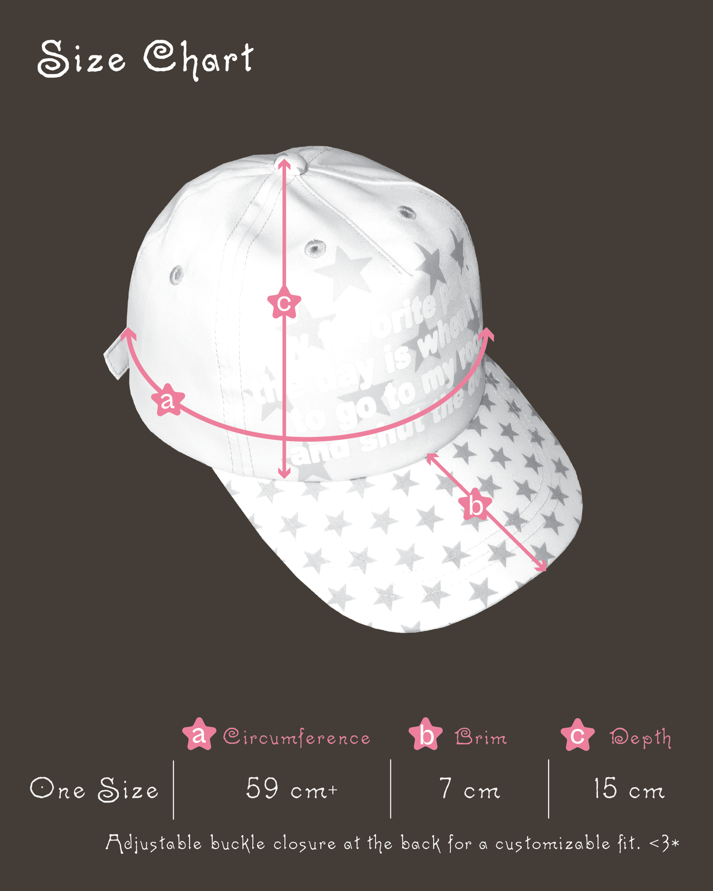 Favorite Star Cap ⭐️🫧