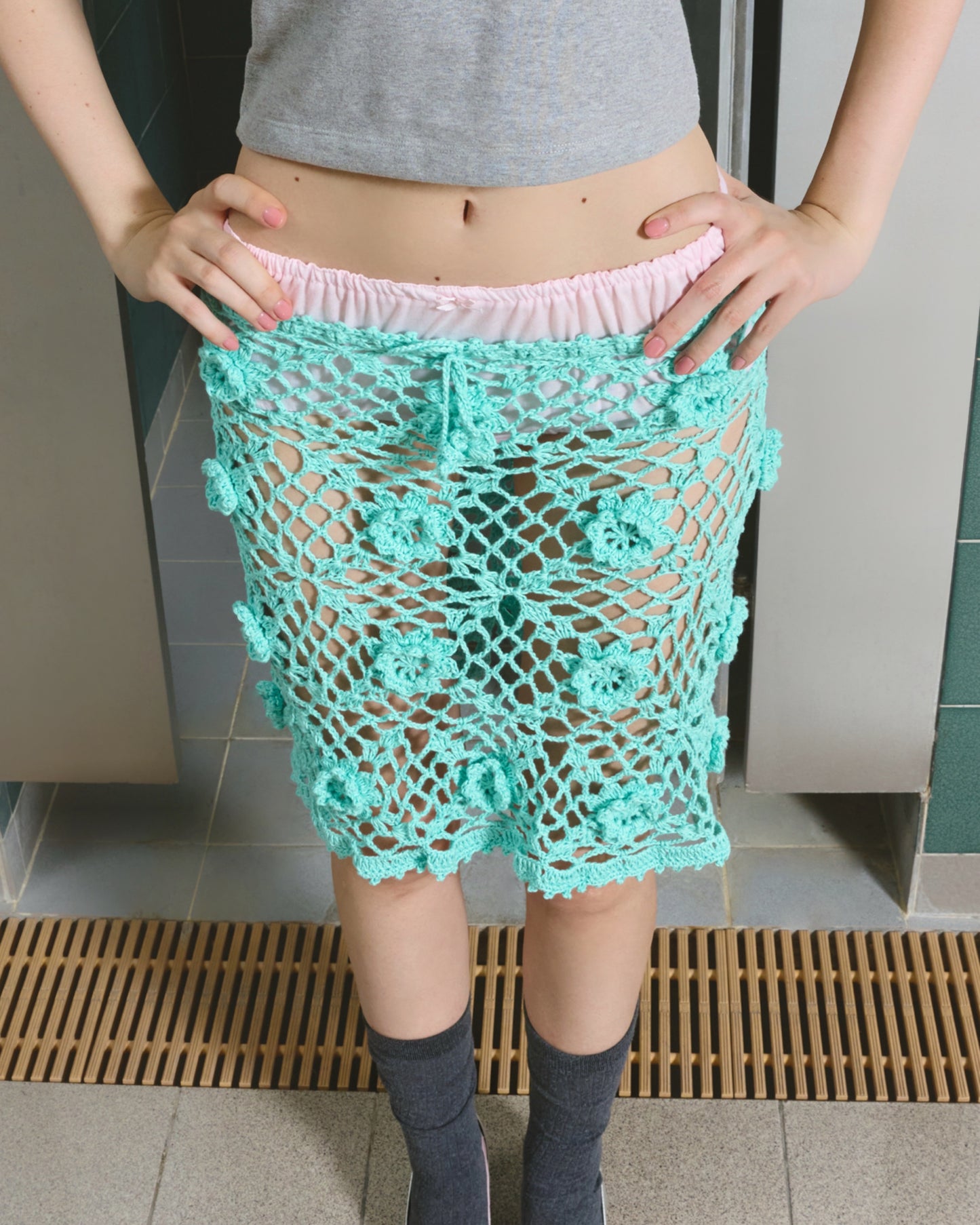 Garden Mesh Skirt ⛲️🫧