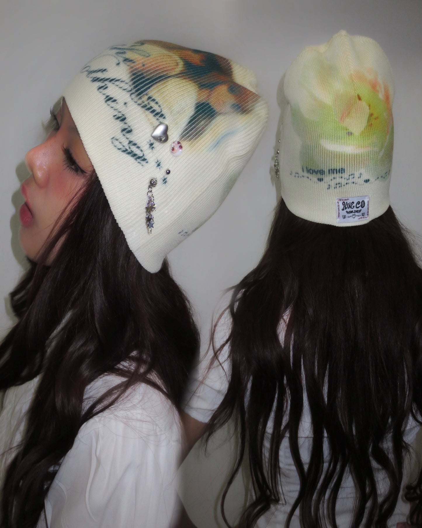 YUMI BUTTONS BEANIE 🎵🫧