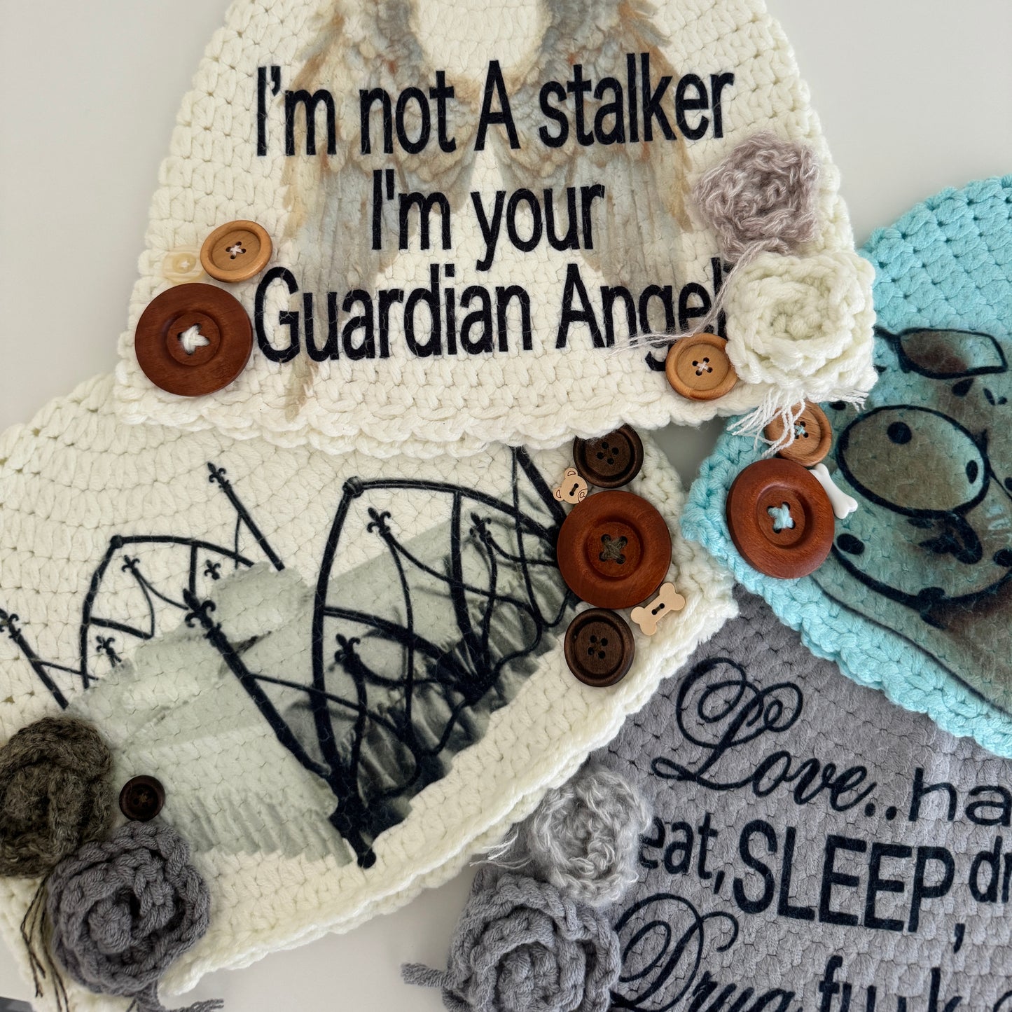 TABI CROCHETED BEANIE 👼🏻⭐️