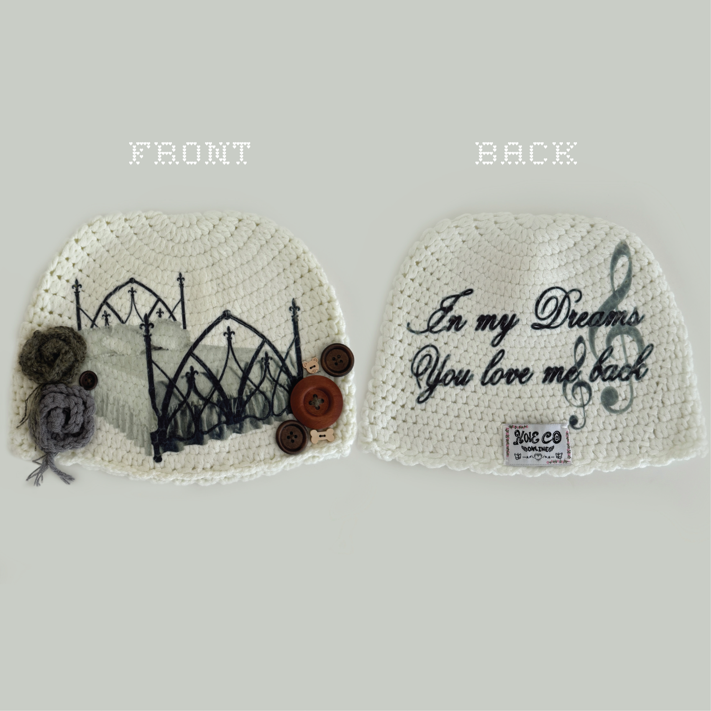 TABI CROCHETED BEANIE 👼🏻⭐️