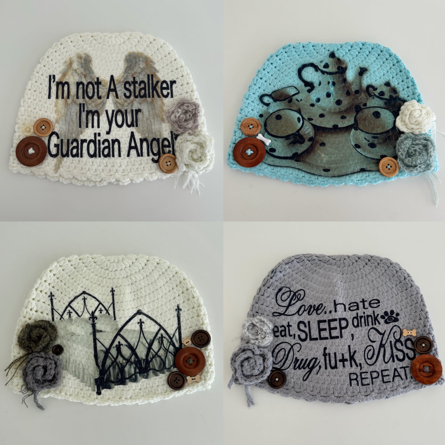 TABI CROCHETED BEANIE 👼🏻⭐️