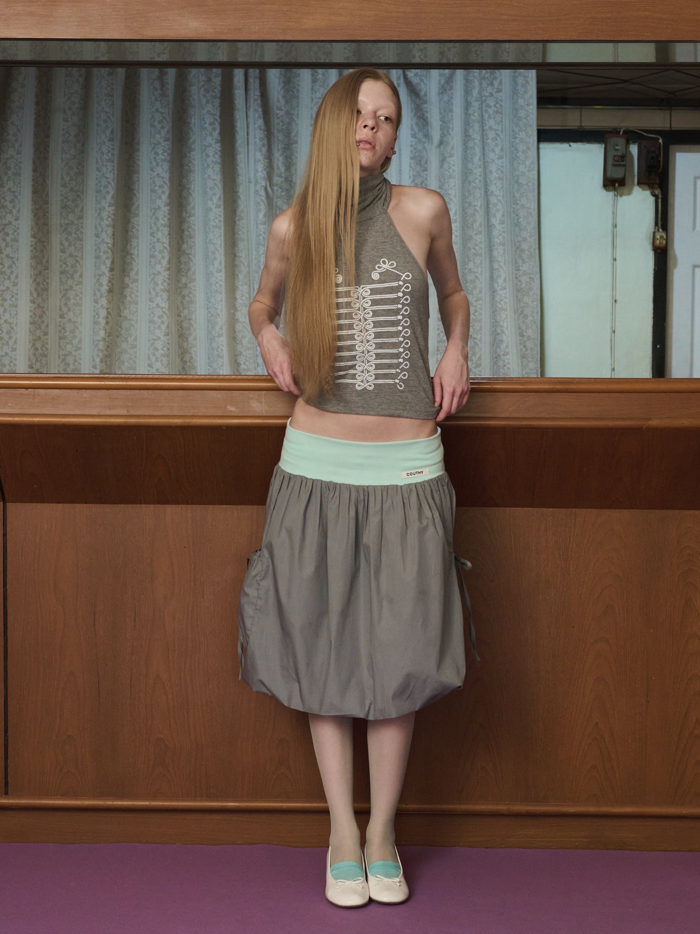 COUTHY STUDIO - Cadet Halter Top