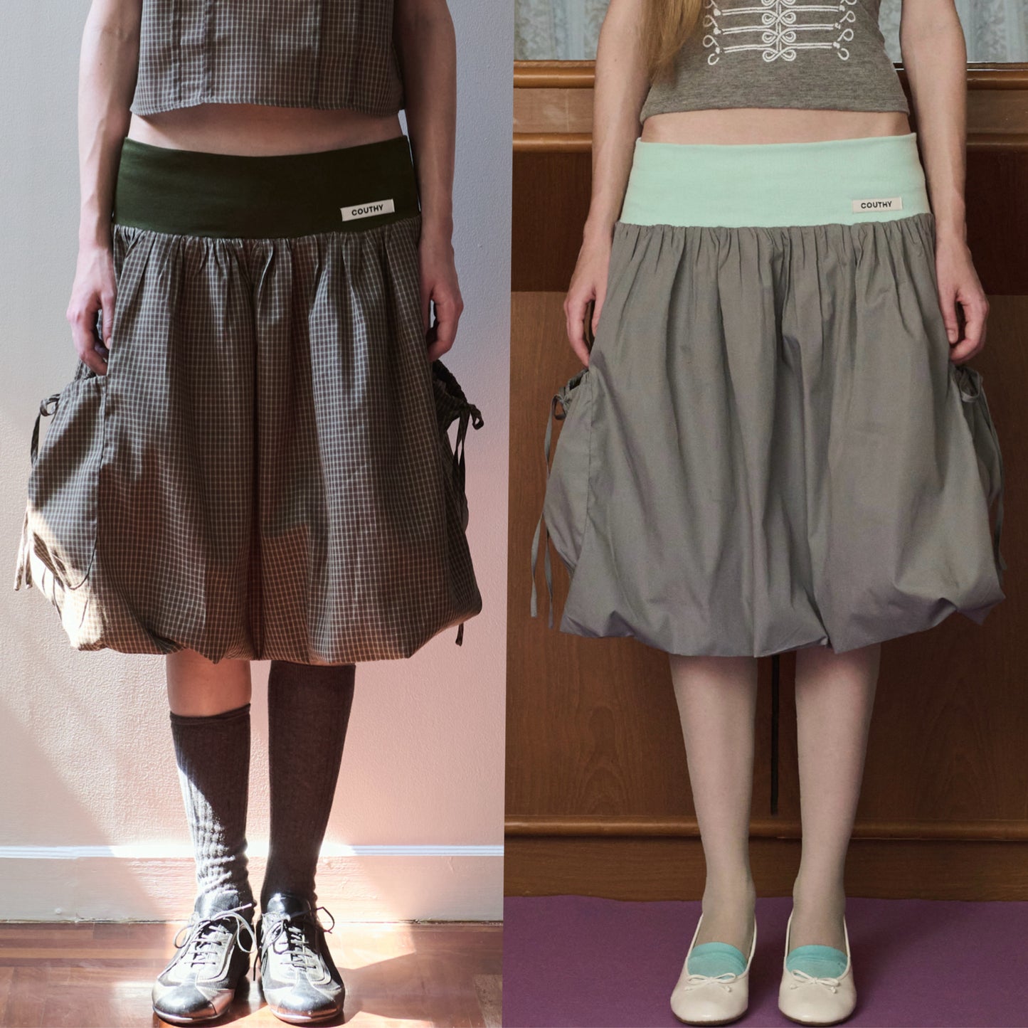 COUTHY STUDIO - Kai Balloon Skirt