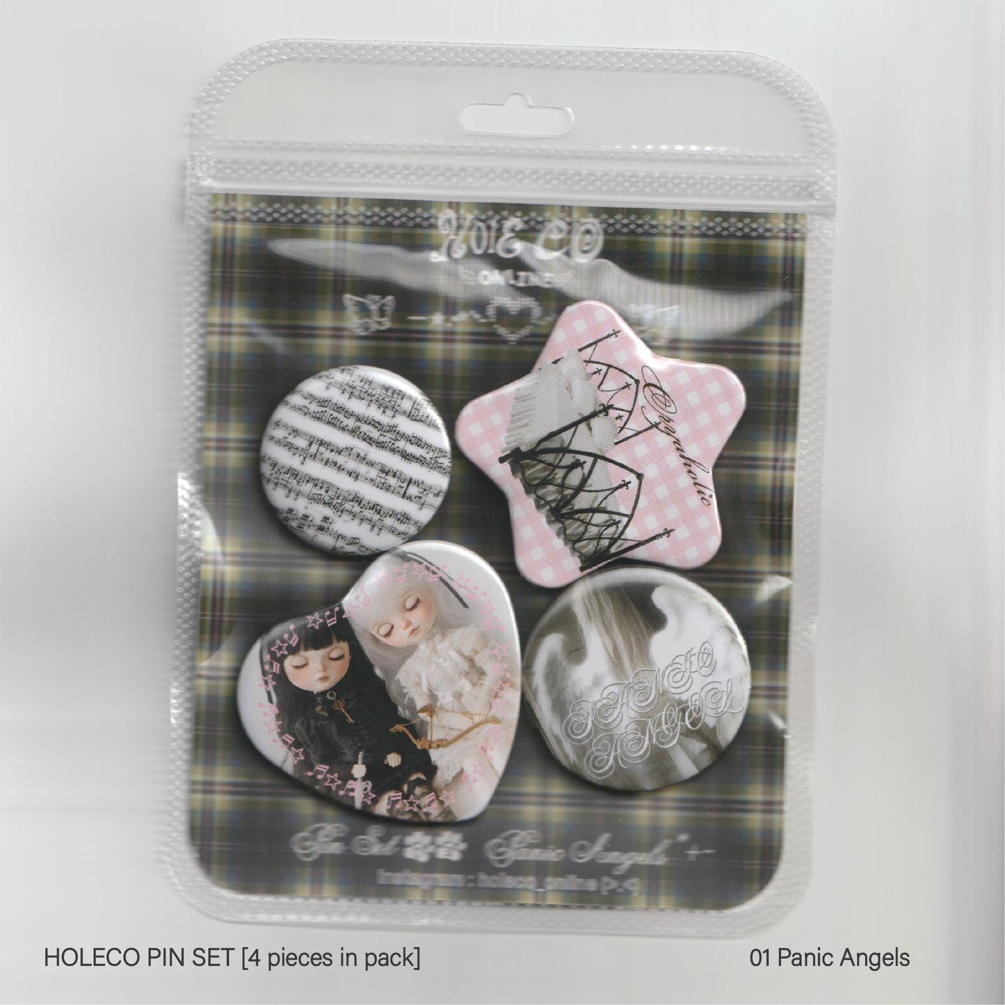 HOLECO Pin Set 📖🔍