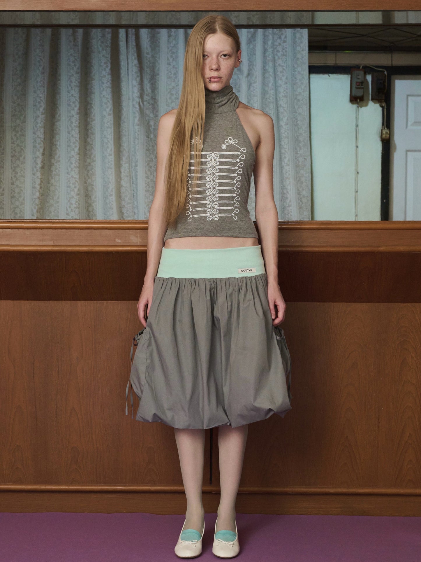 COUTHY STUDIO - Cadet Halter Top