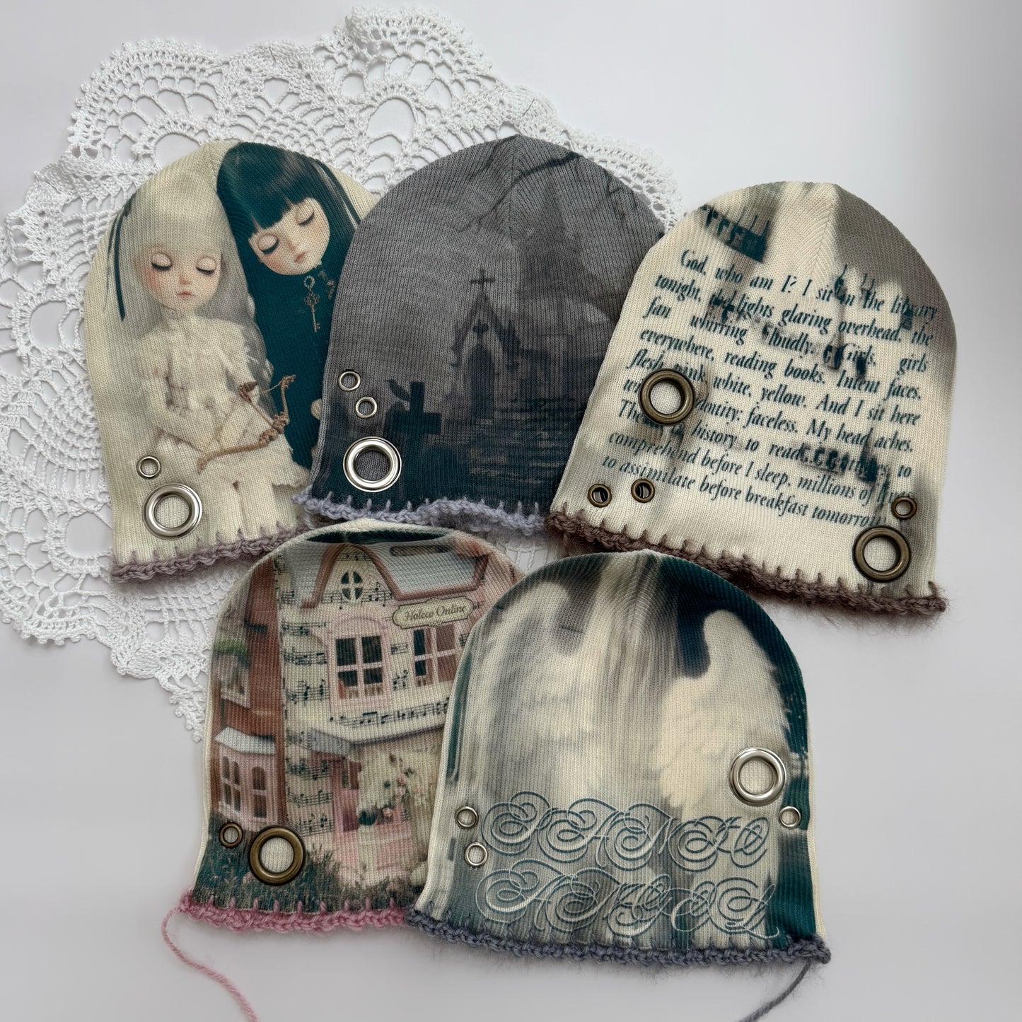 KEY Eyelet Beanies 🎚️🐾