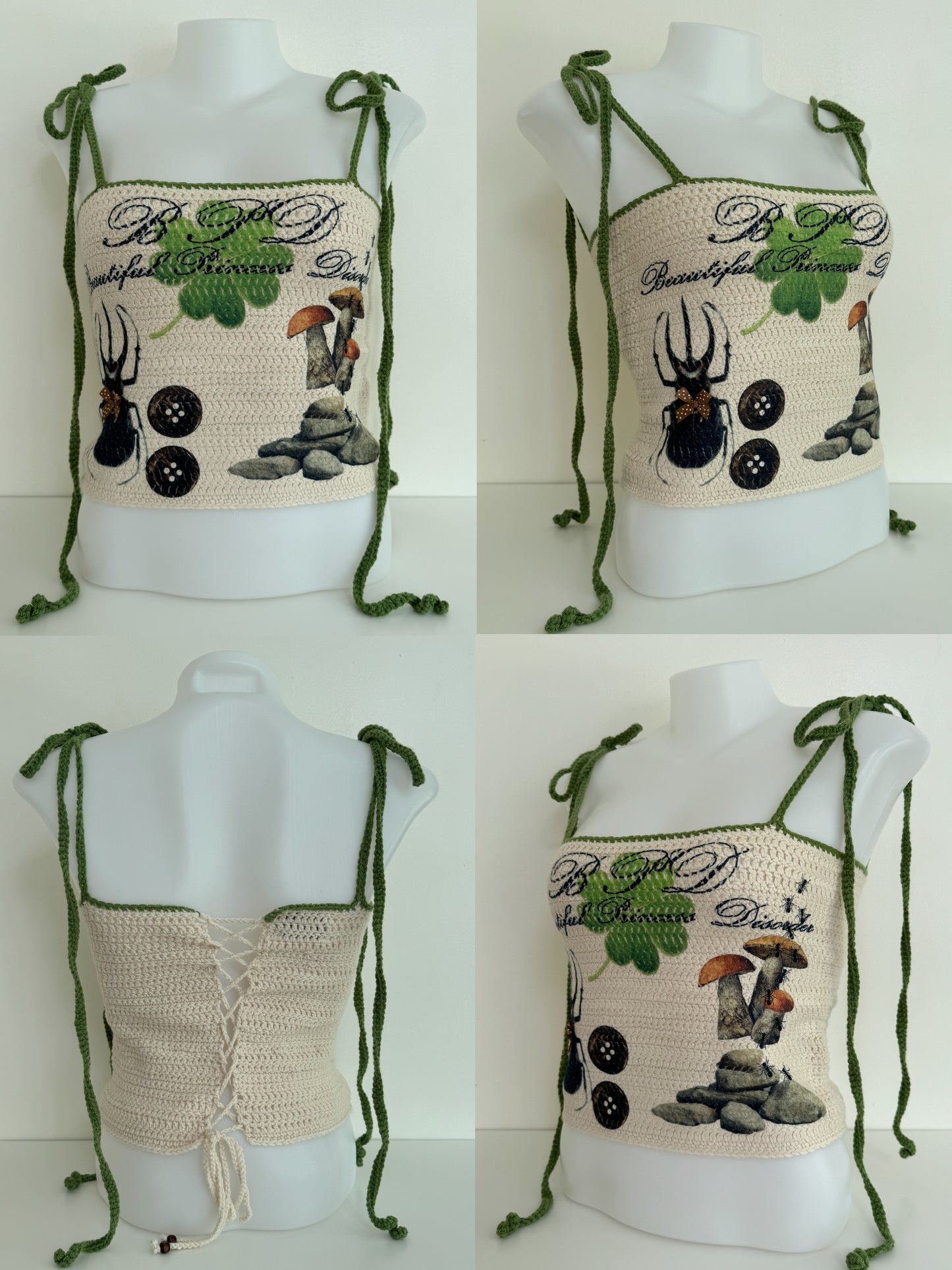 HOLECO Printed Knit Top 02 ⭐️🦴🪵