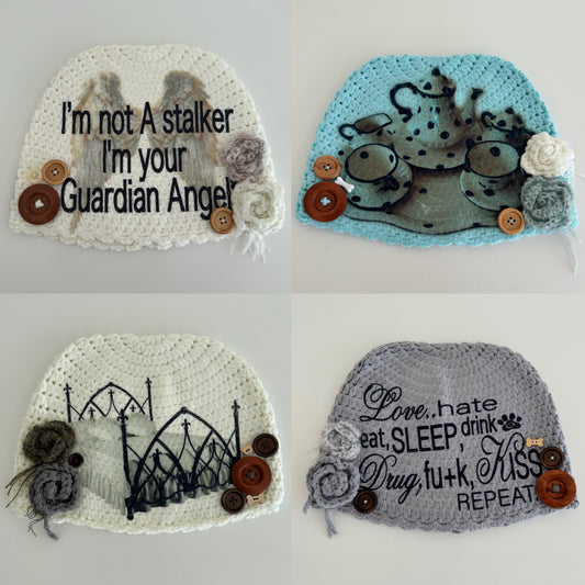 TABI CROCHETED BEANIE 👼🏻⭐️