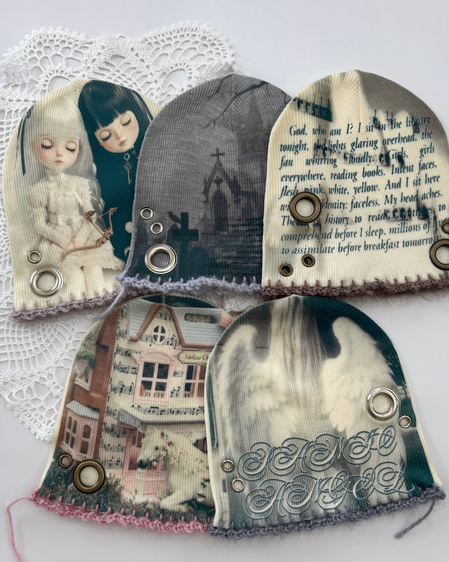 KEY Eyelet Beanies 🎚️🐾