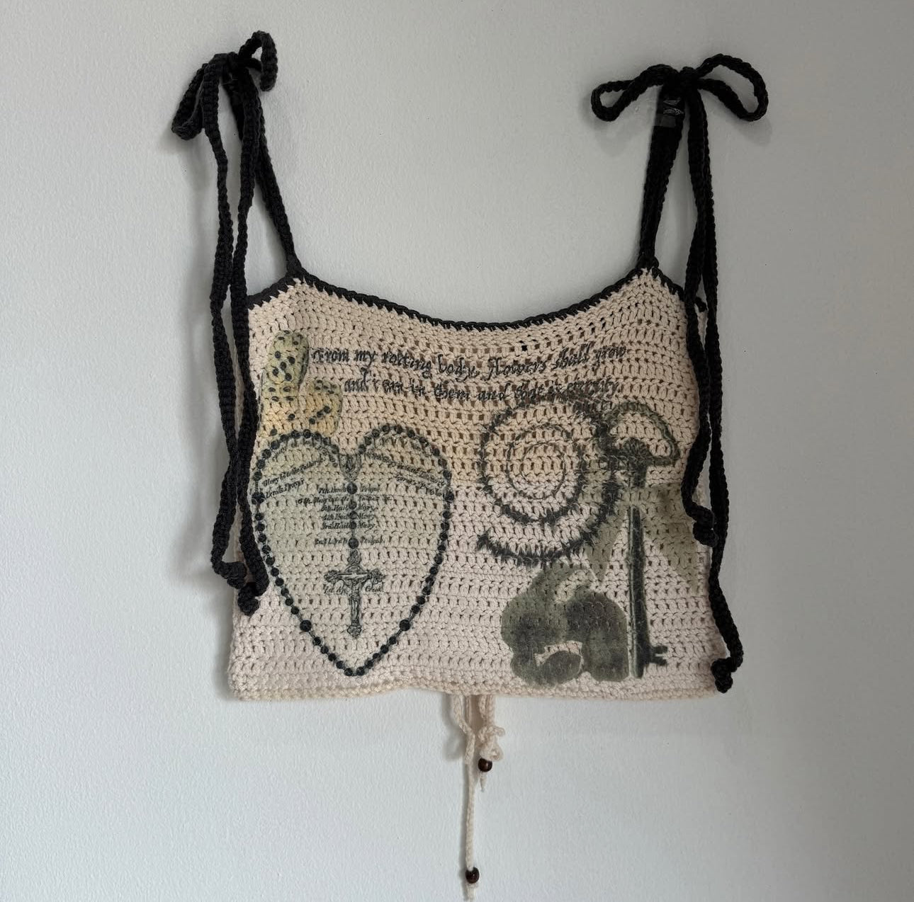 HOLECO Knit Printed Top 01