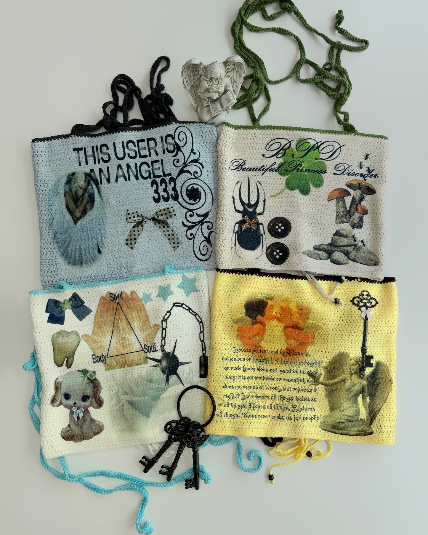 HOLECO Printed Knit Top 02 ⭐️🦴🪵