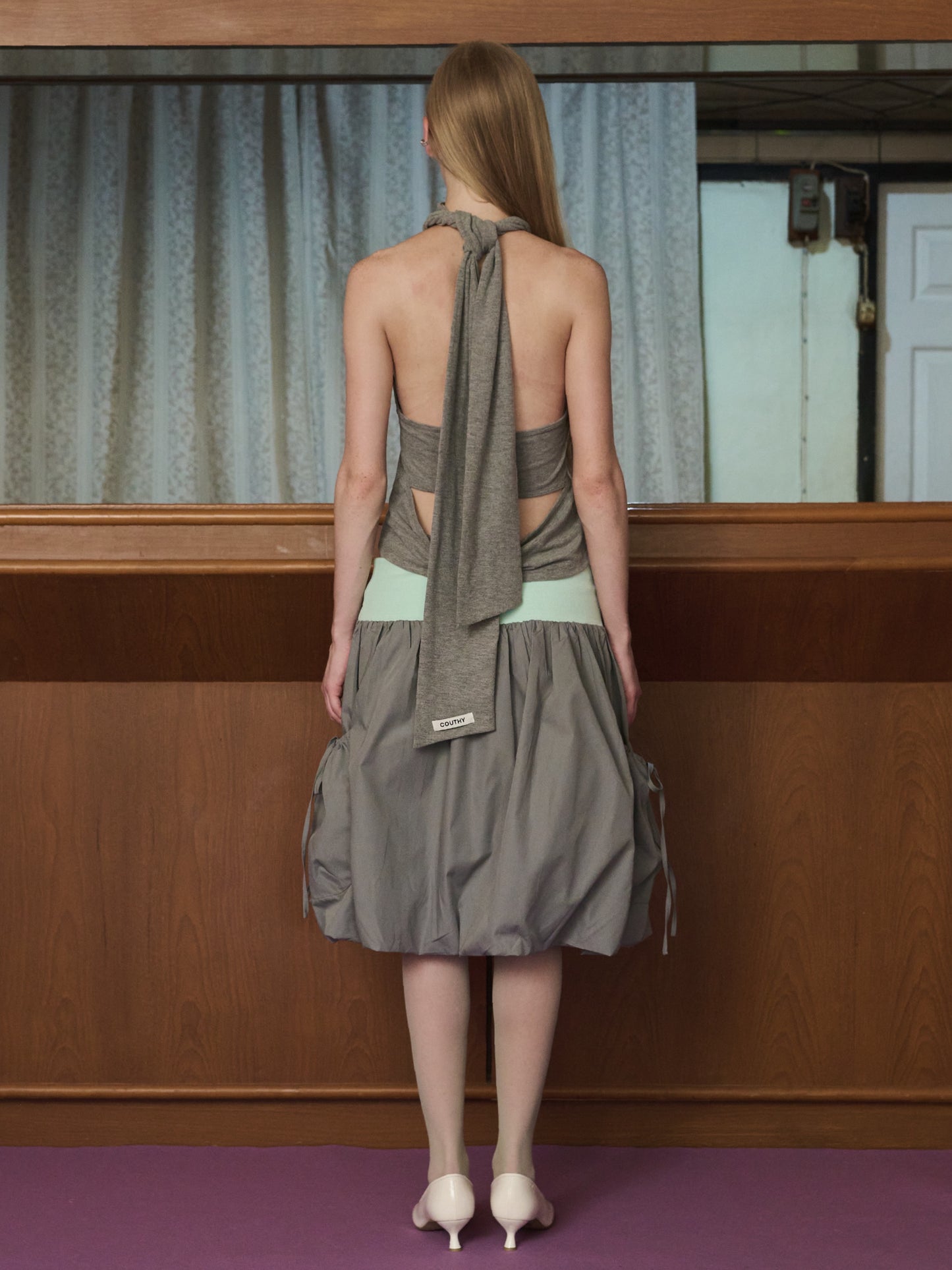 COUTHY STUDIO - Cadet Halter Top