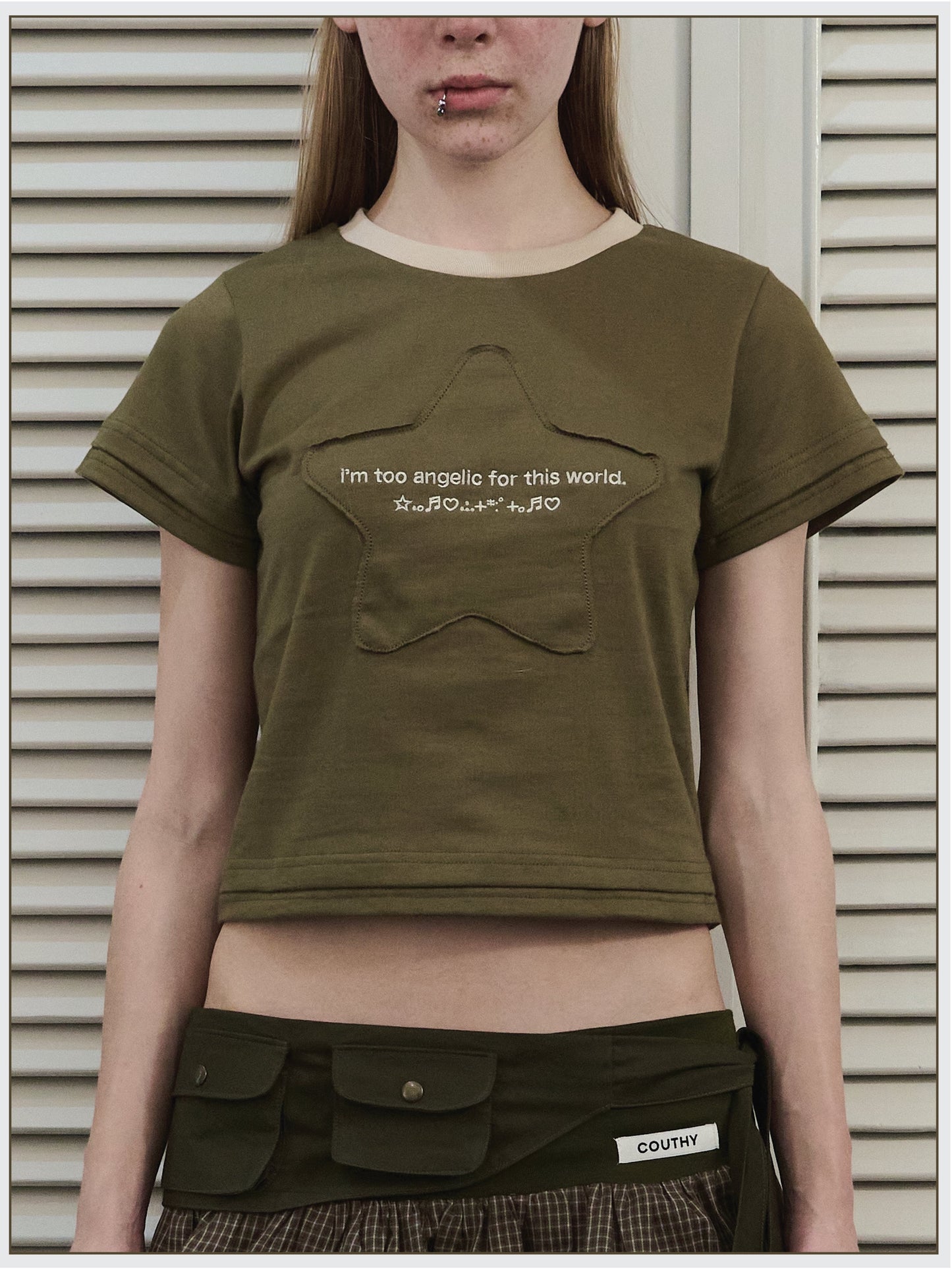 COUTHY STUDIO - Angelic Star Tee