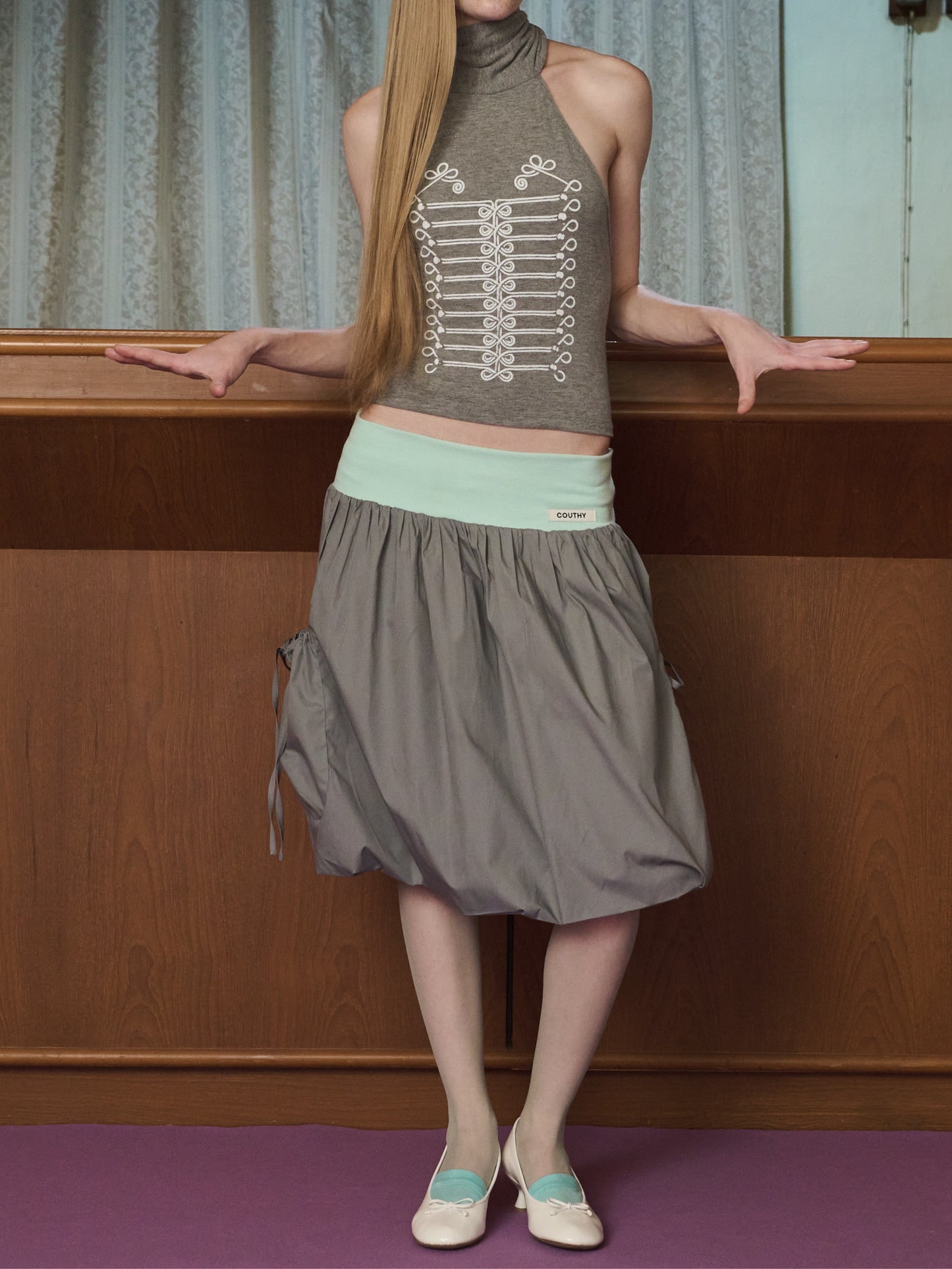 COUTHY STUDIO - Kai Balloon Skirt