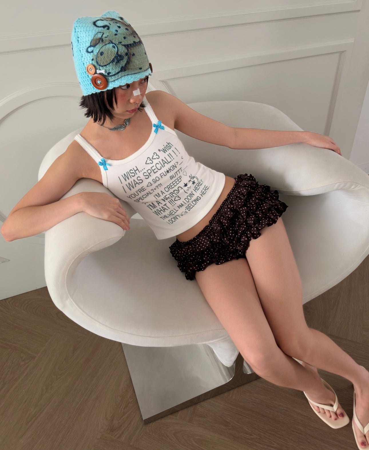 Dango camisole - white 👼🏻🤍