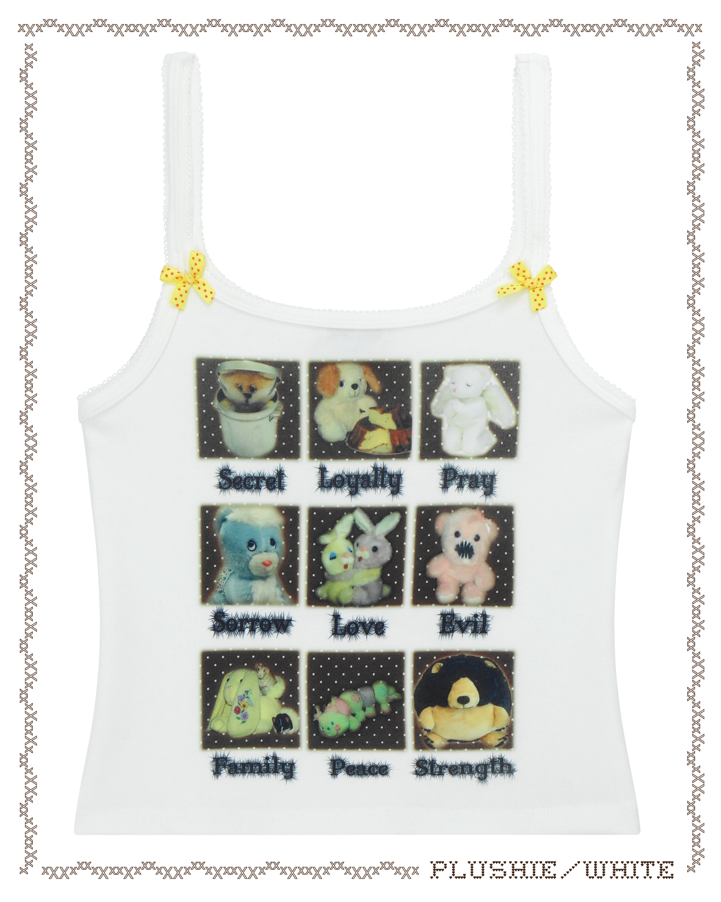 Dango camisole - white 👼🏻🤍