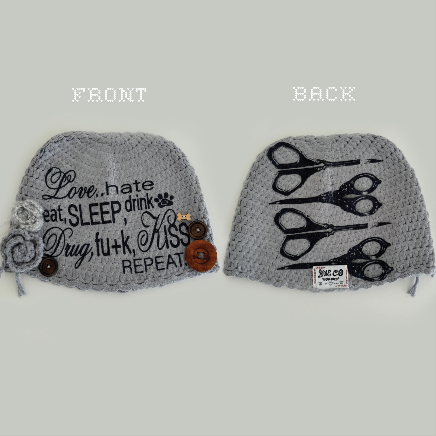 TABI CROCHETED BEANIE 👼🏻⭐️