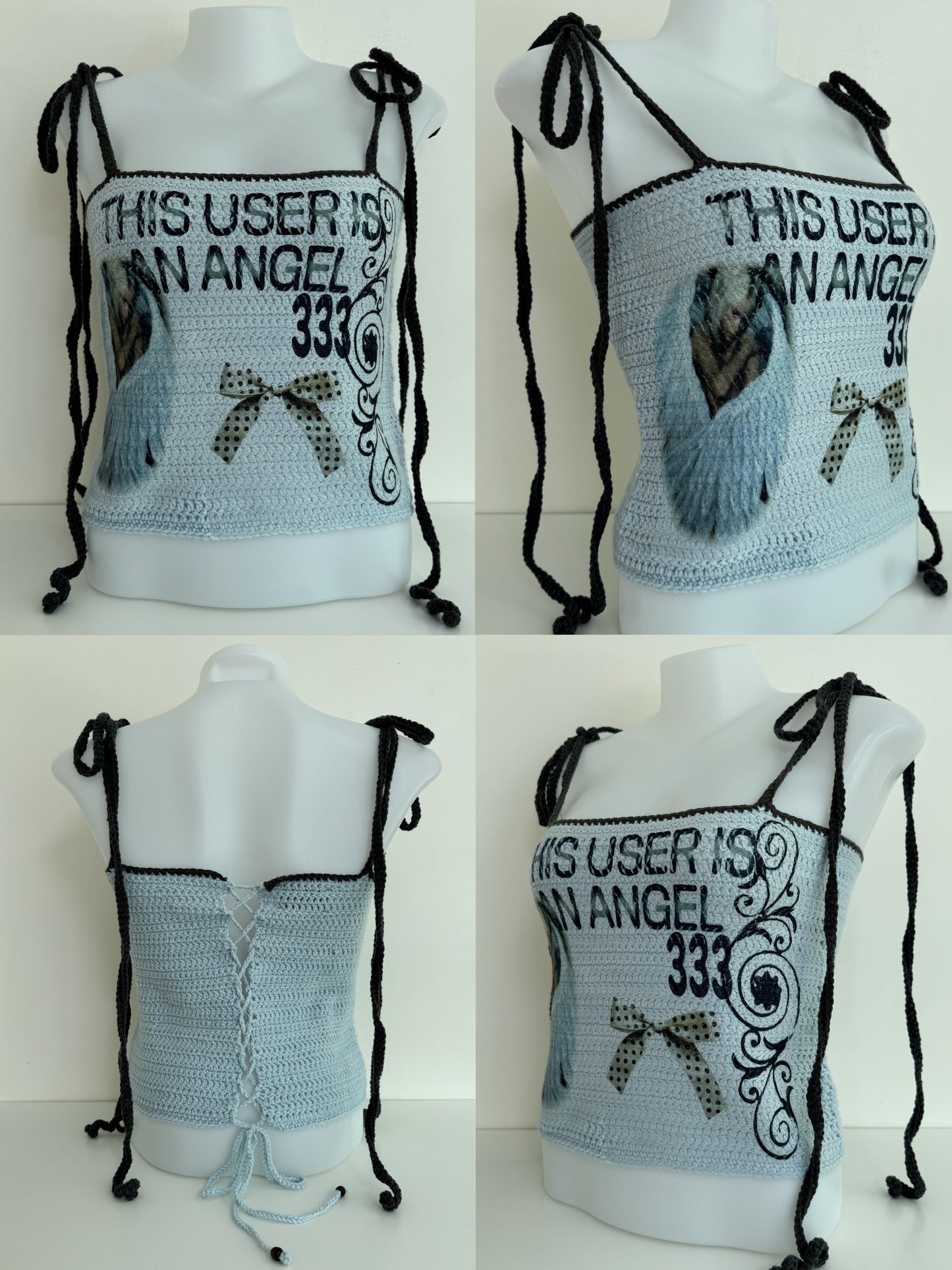 HOLECO Printed Knit Top 02 ⭐️🦴🪵