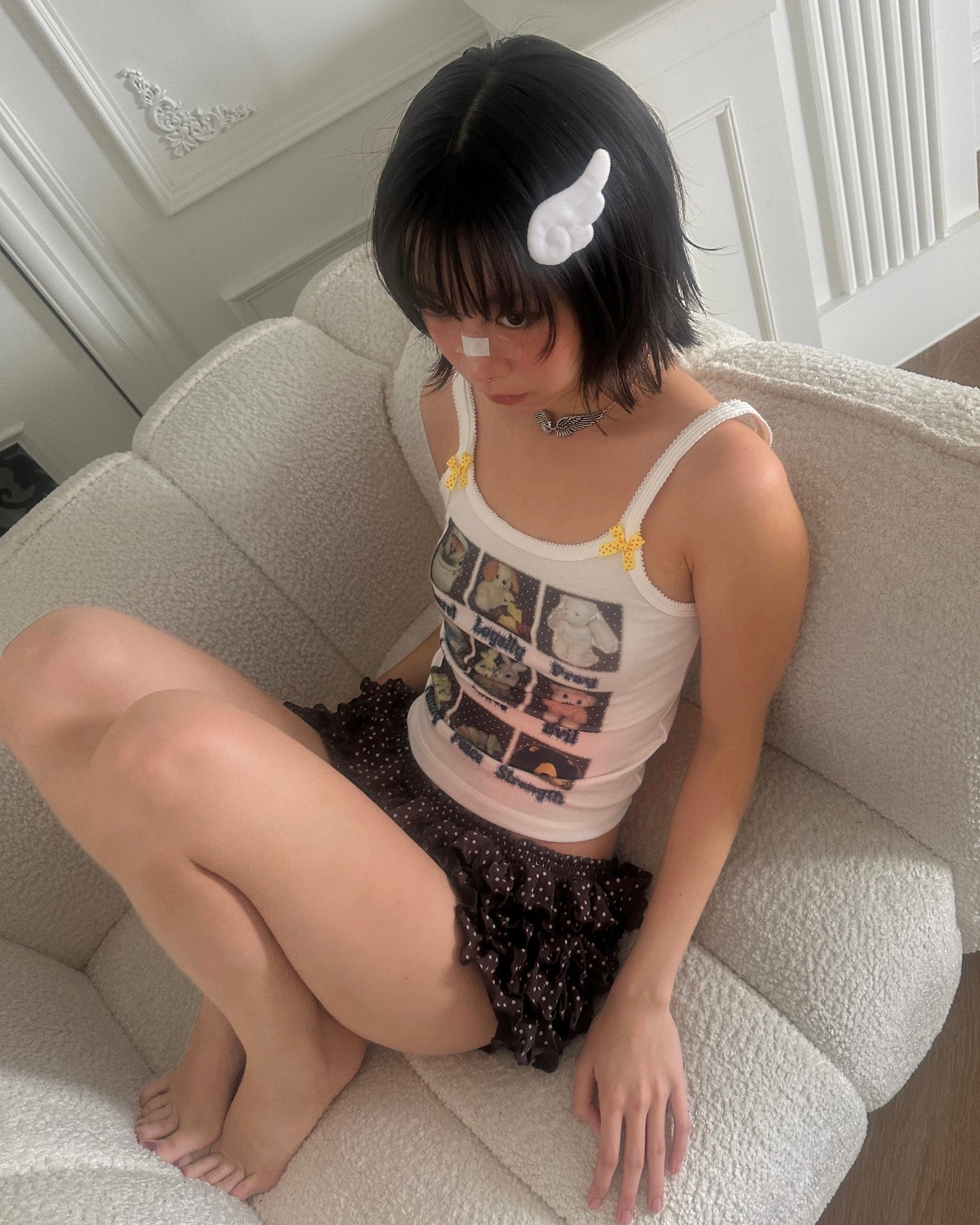 Dango camisole - white 👼🏻🤍