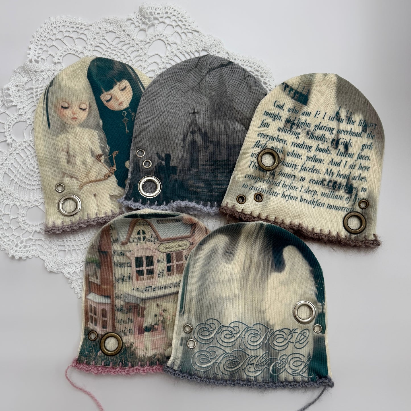 KEY Eyelet Beanies 🎚️🐾