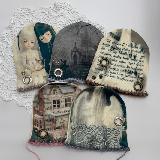 KEY Eyelet Beanies 🎚️🐾