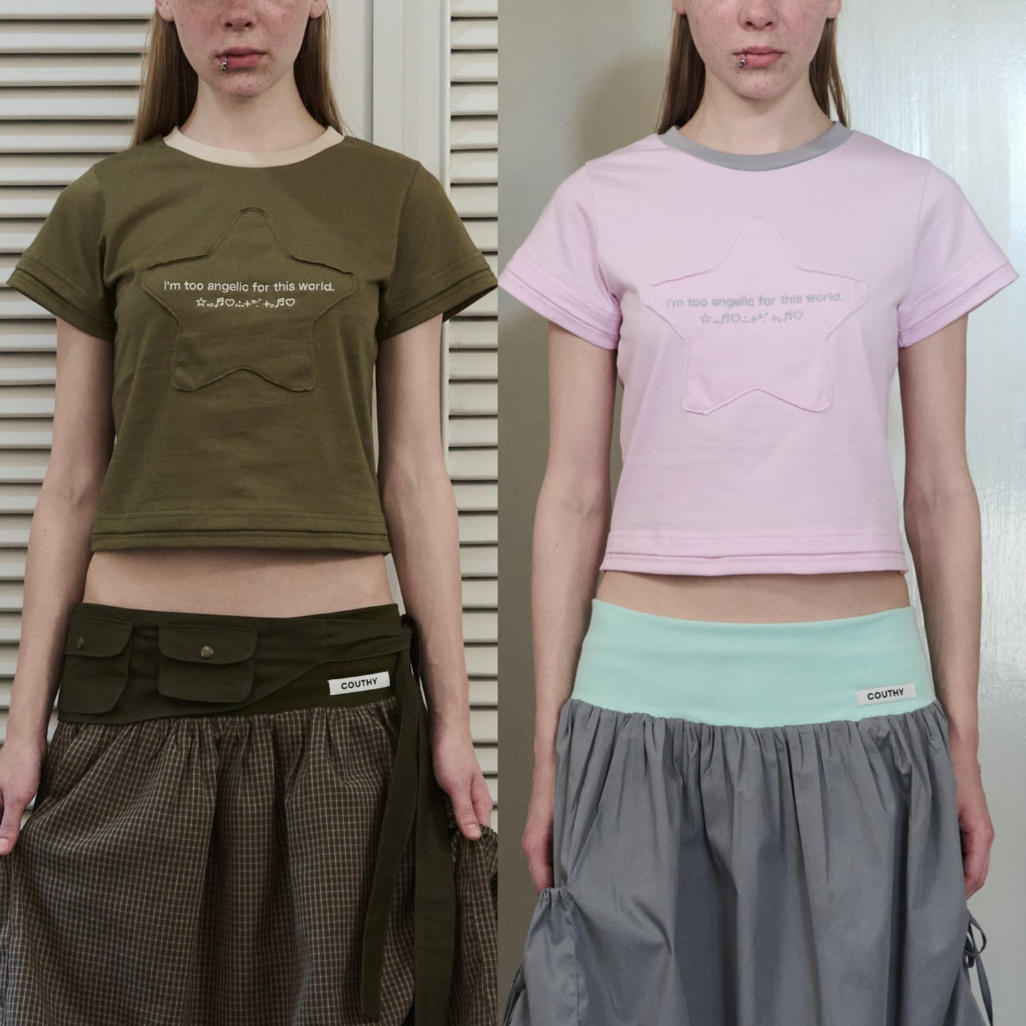 COUTHY STUDIO - Angelic Star Tee