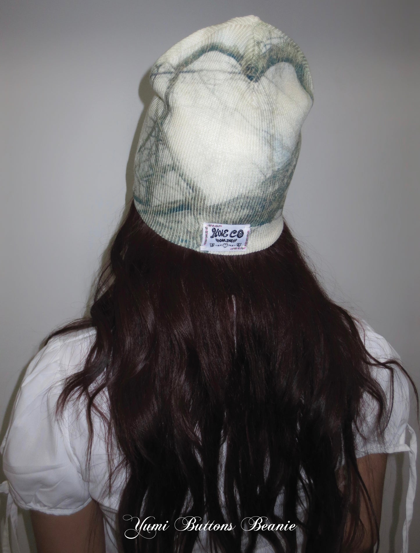 YUMI BUTTONS BEANIE 🎵🫧