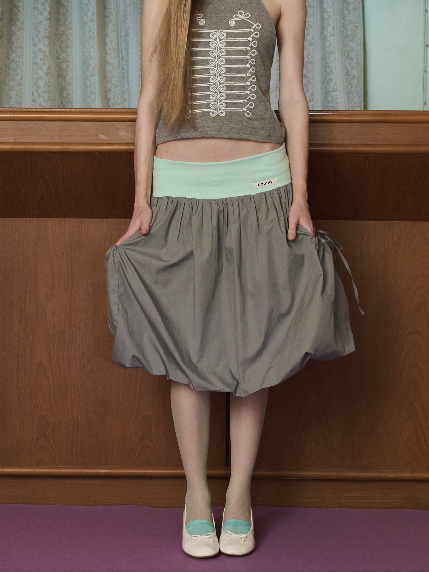 COUTHY STUDIO - Kai Balloon Skirt