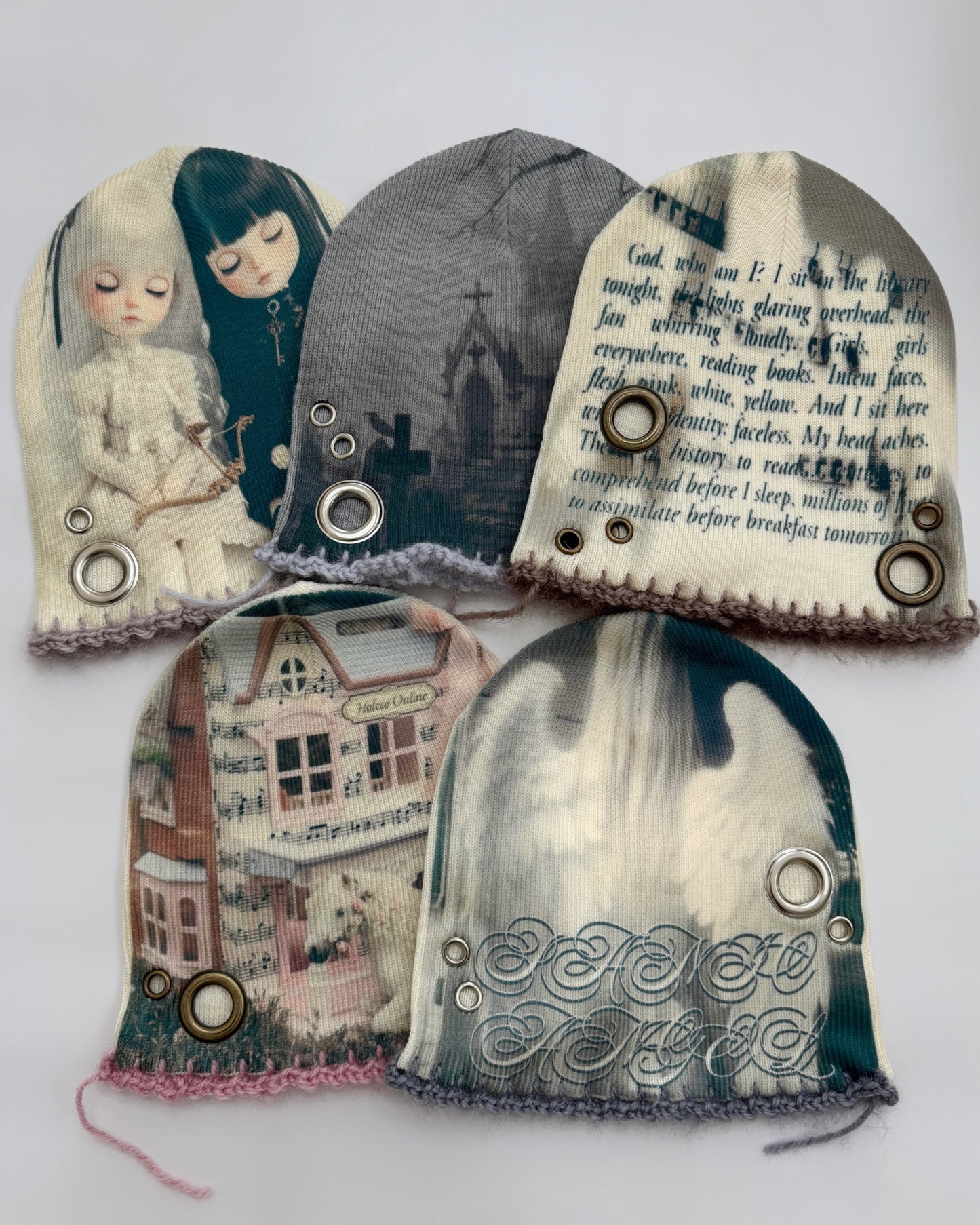 KEY Eyelet Beanies 🎚️🐾