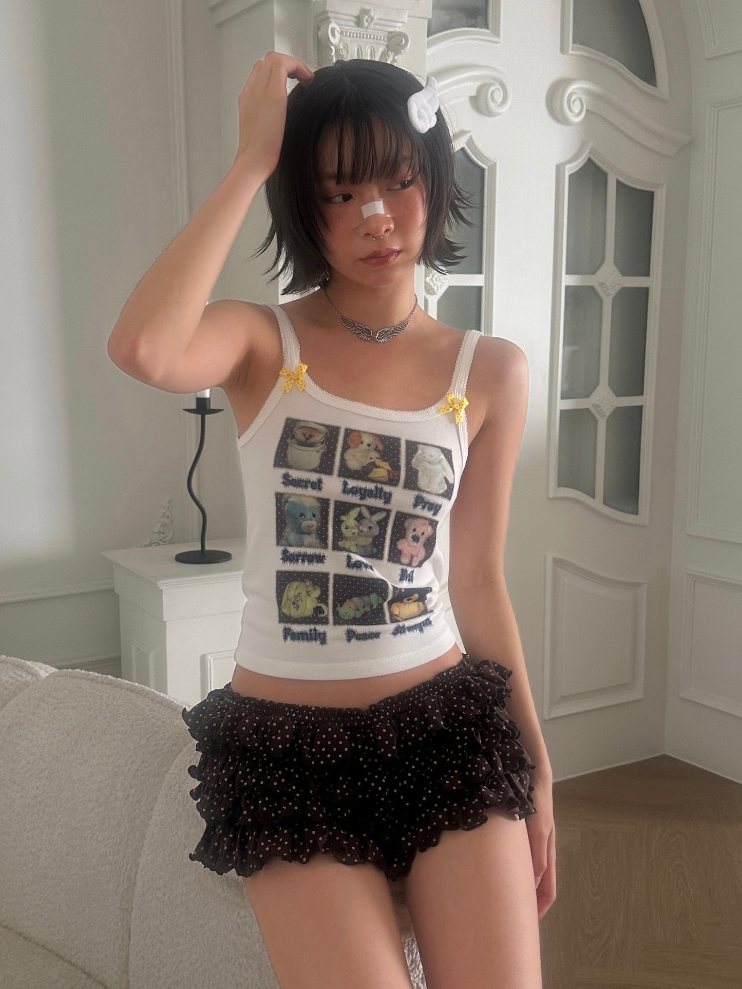 Dango camisole - white 👼🏻🤍