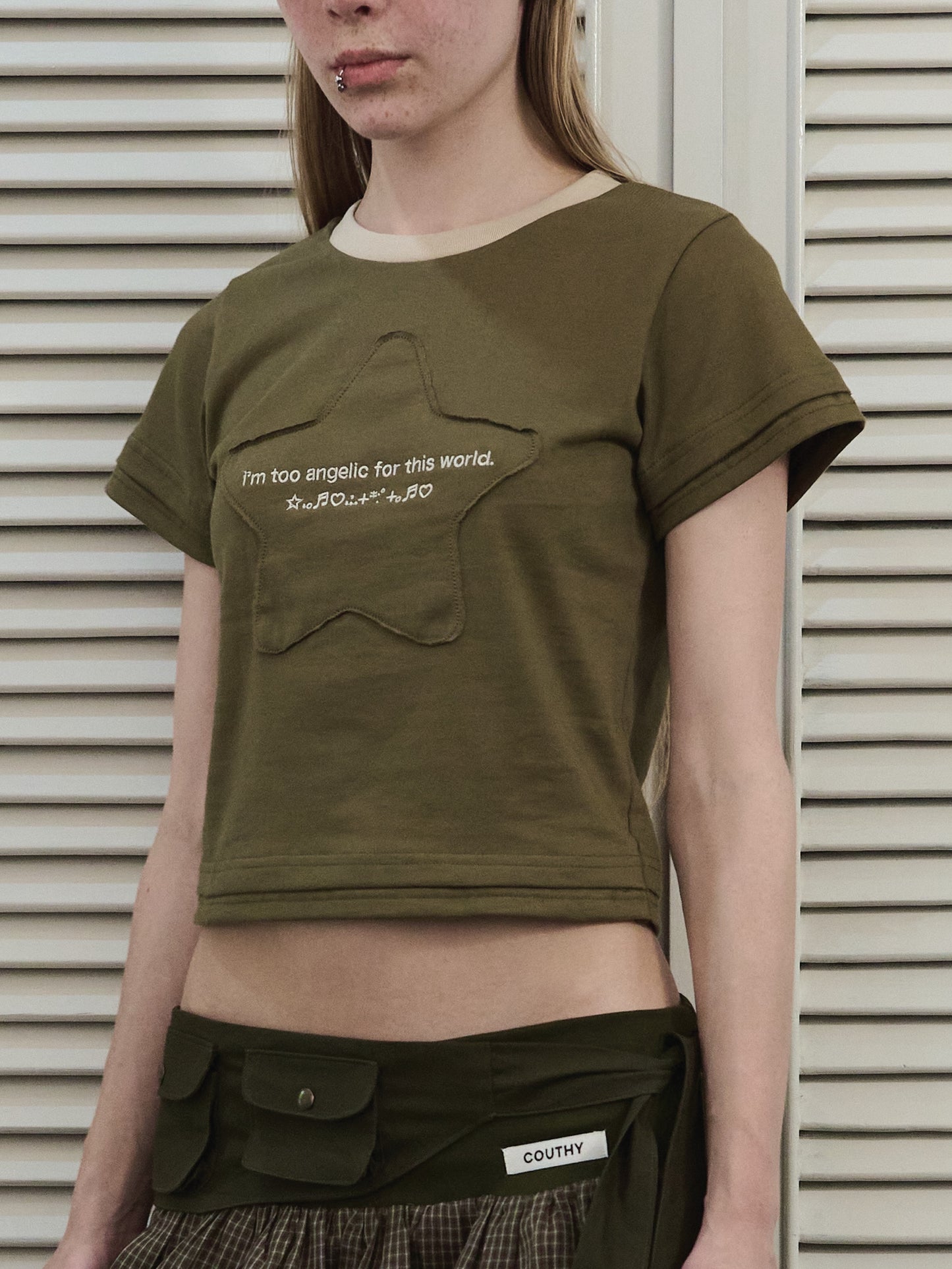 COUTHY STUDIO - Angelic Star Tee