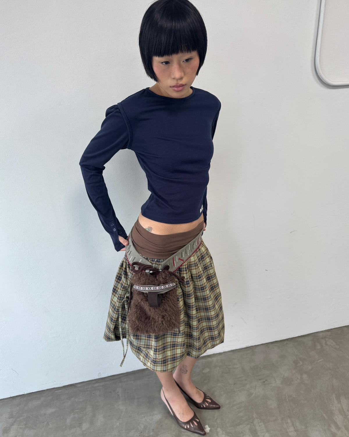 COUTHY STUDIO - Kai Balloon Skirt