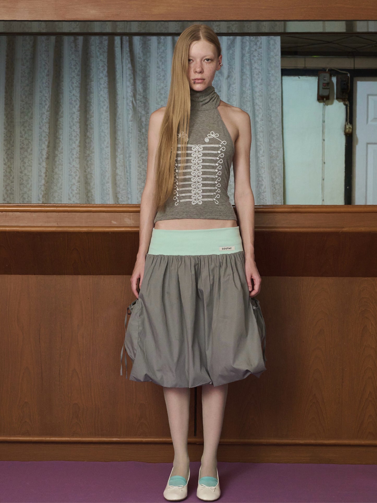 COUTHY STUDIO - Kai Balloon Skirt