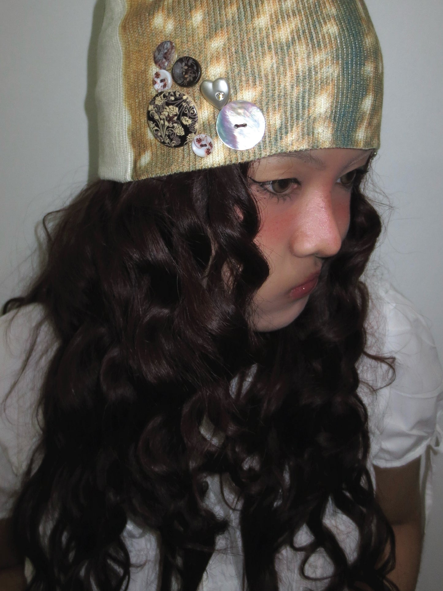 YUMI BUTTONS BEANIE 🎵🫧