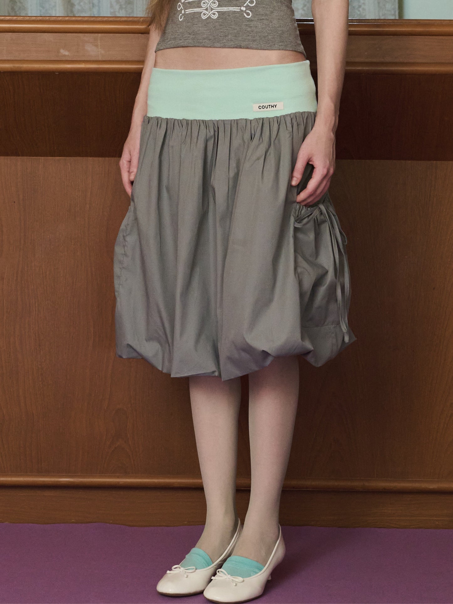 COUTHY STUDIO - Kai Balloon Skirt