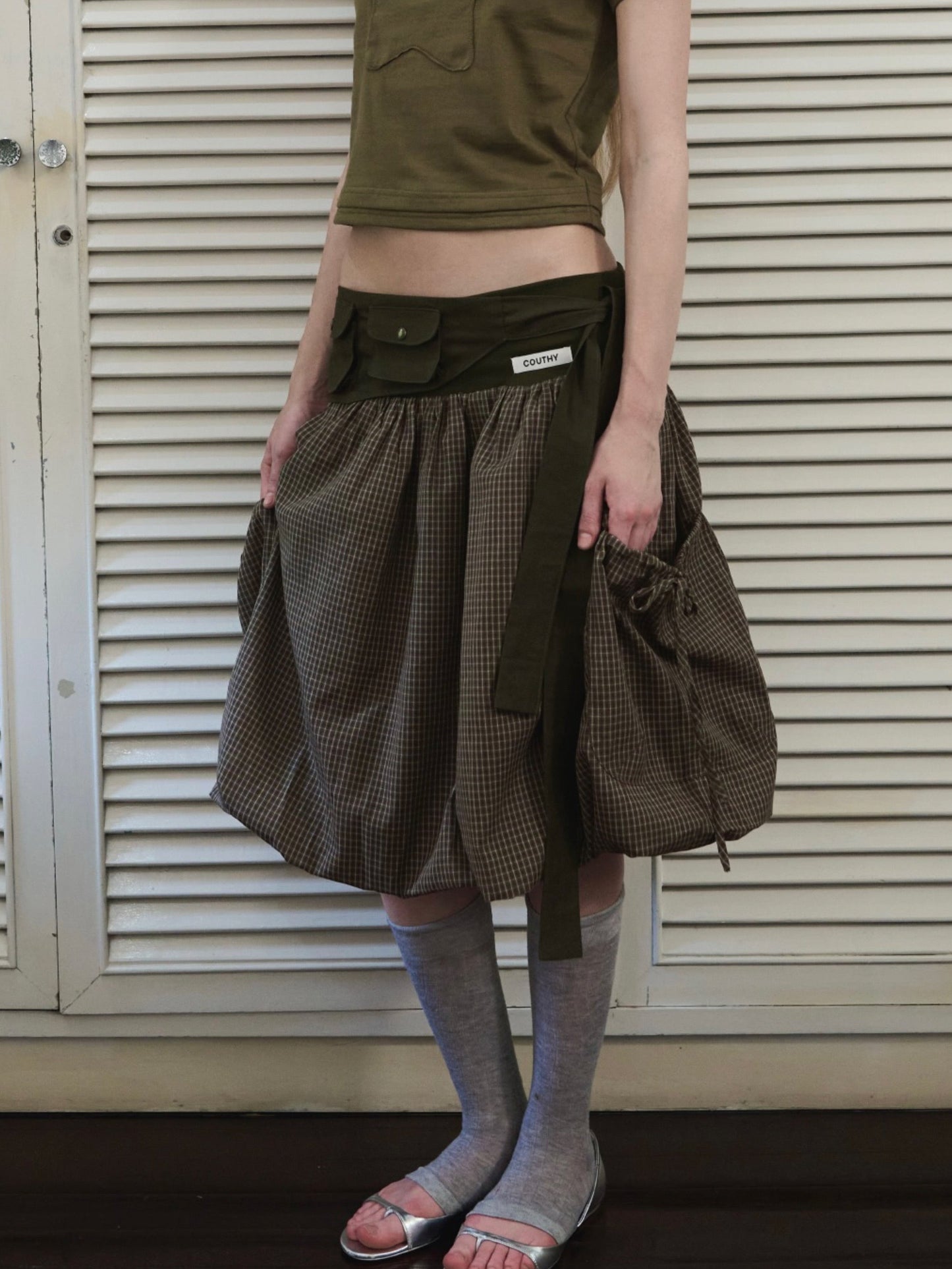 COUTHY STUDIO - Kai Balloon Skirt